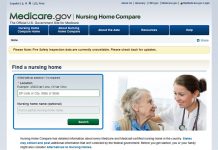 Nursing Home Compare website