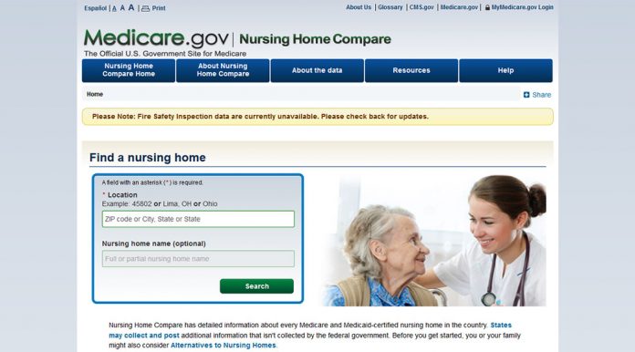 medicaid.gov nursing home compare