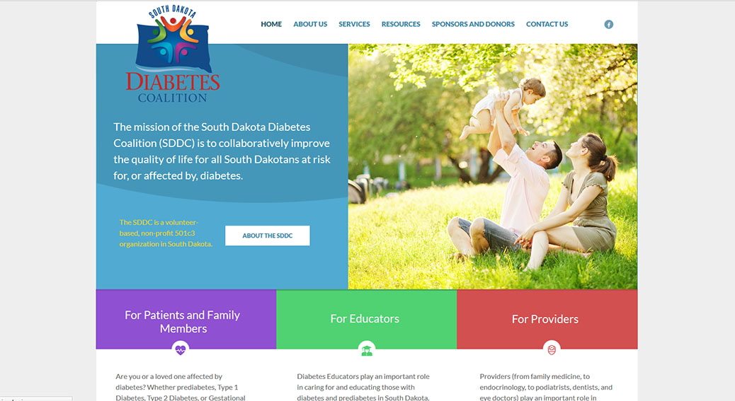 SD Diabetes Coalition website
