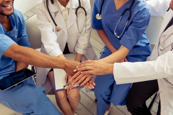 Group of medical doctors