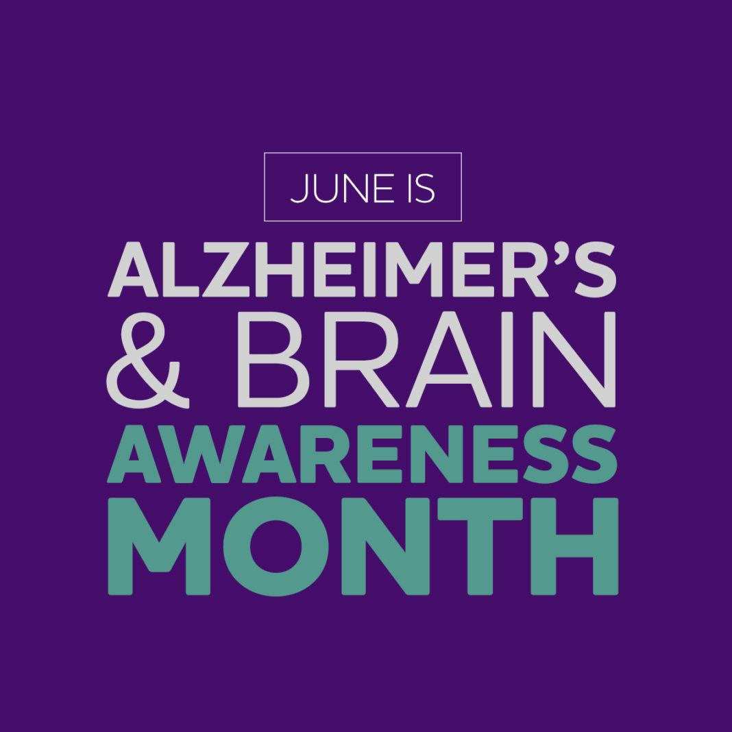 June is Alzheimer’s & Brain Awareness Month SDAHO