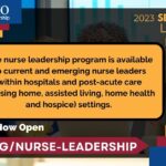 Who should Register for the 2023 Nurse Leadersship Program