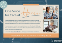 November is National Care at Home Month