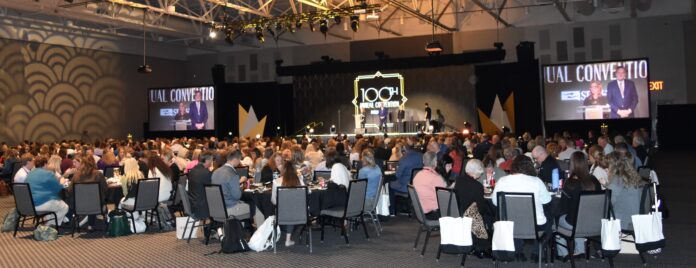 Award Ceremony back of room wide